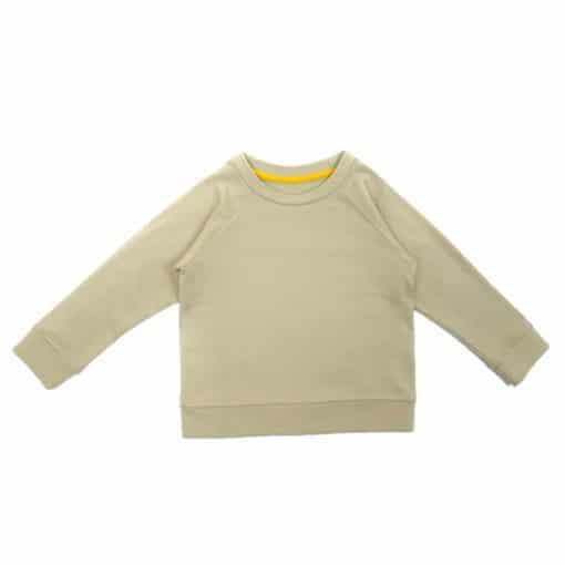 Kinder Sweatshirt Bio in beige