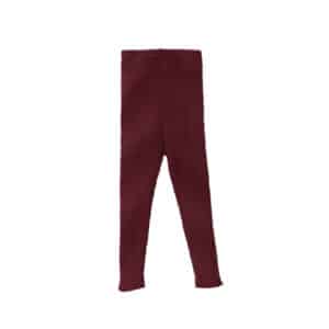 Disana Strick-Leggings cassis